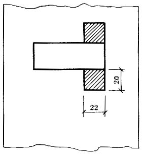 Дополнительные вырезы в верхней плите УБДН-1 комбинированного верстата УБДН-1
